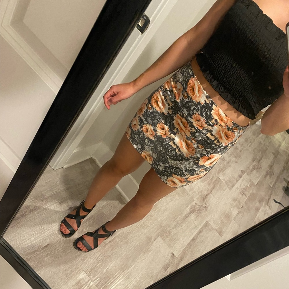 Colorful Mini Skirt